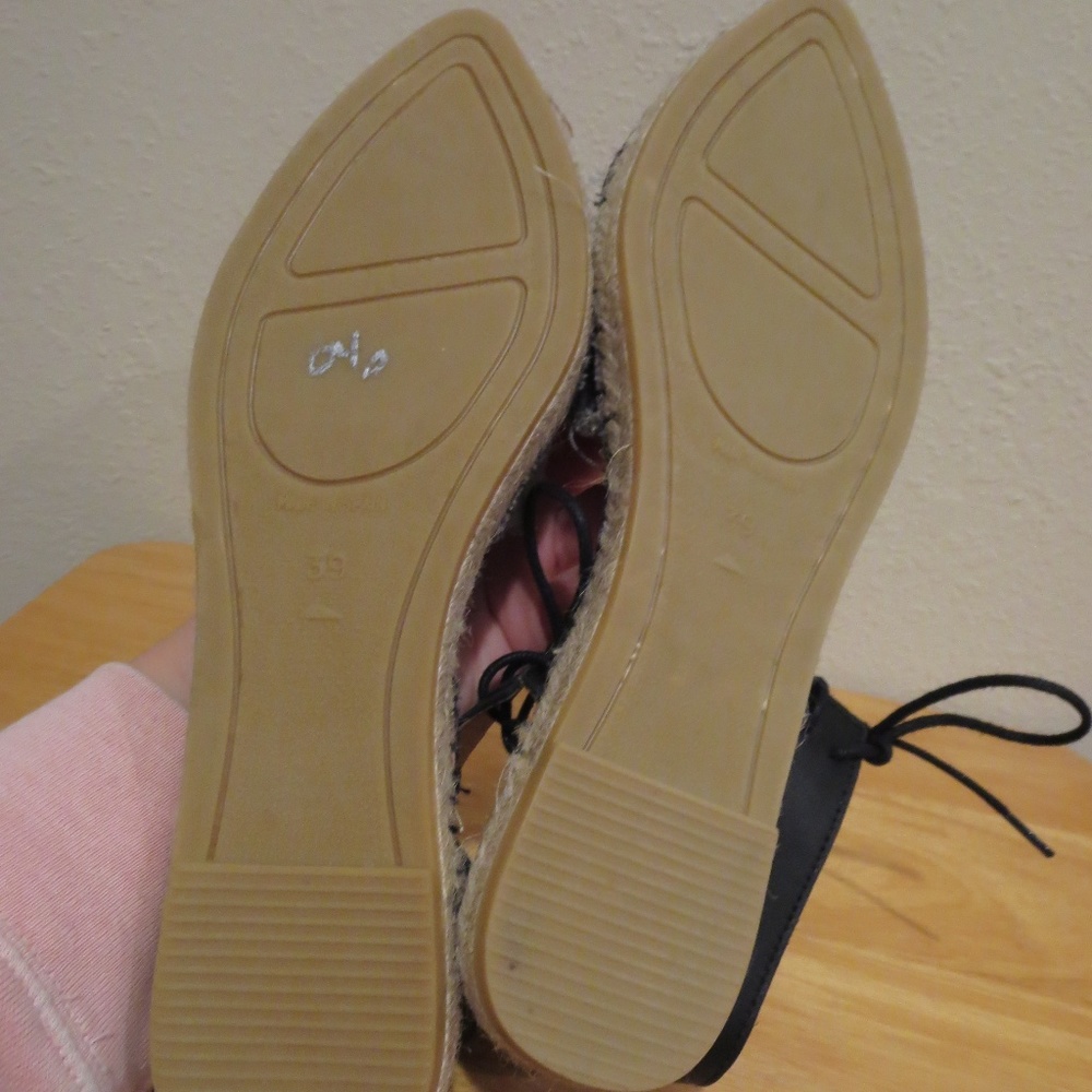 Andre Assous Violeta ankle tie espadrille sandals - Picture 5 of 6